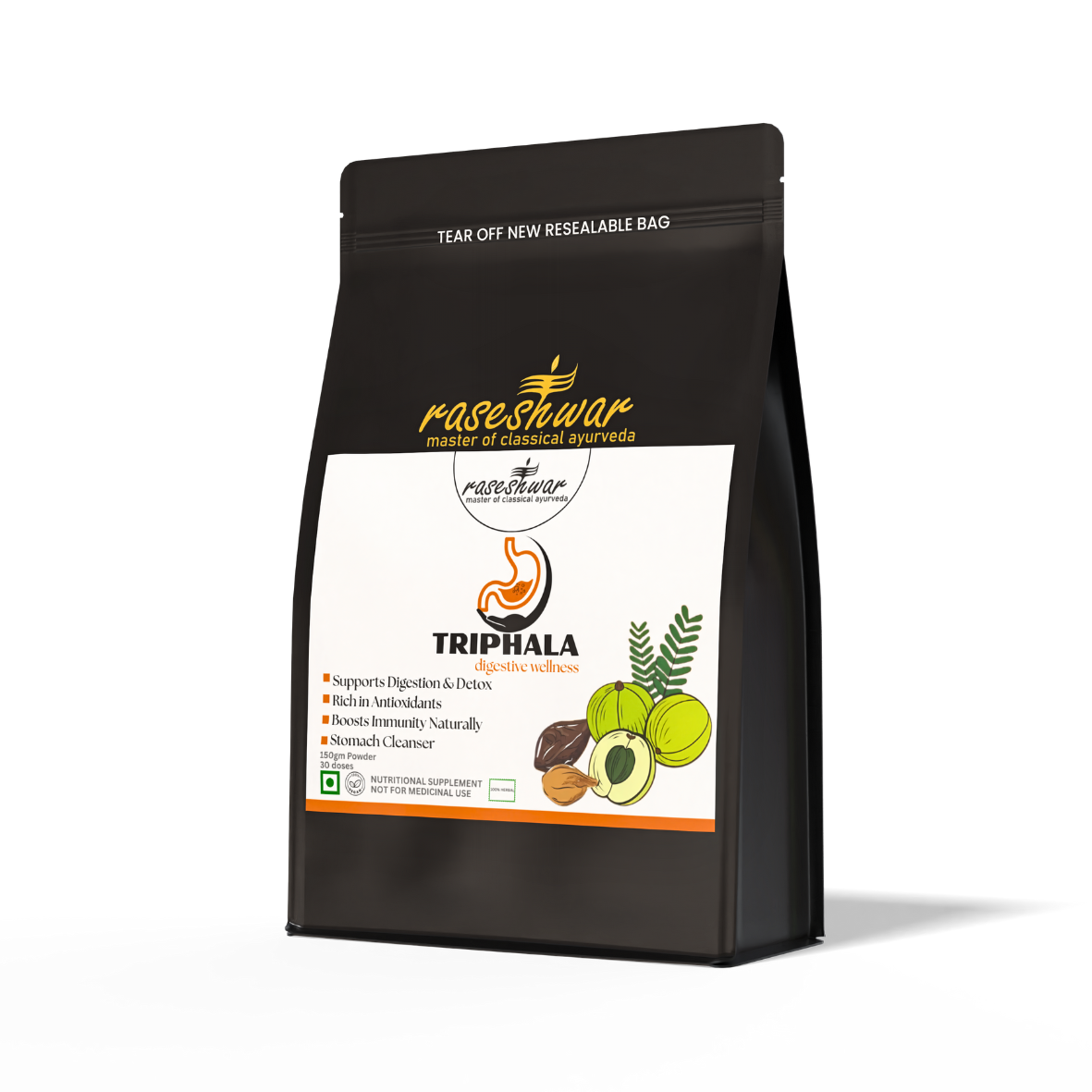 Triphala Powder — Ayurvedic Colon Toxins Remover