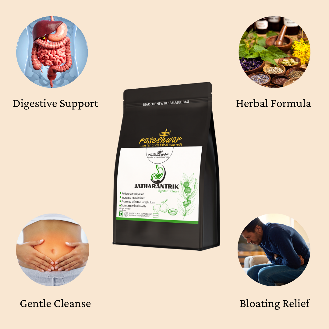 Jatharantrik Powder – Ayurvedic Digestive Cleanser