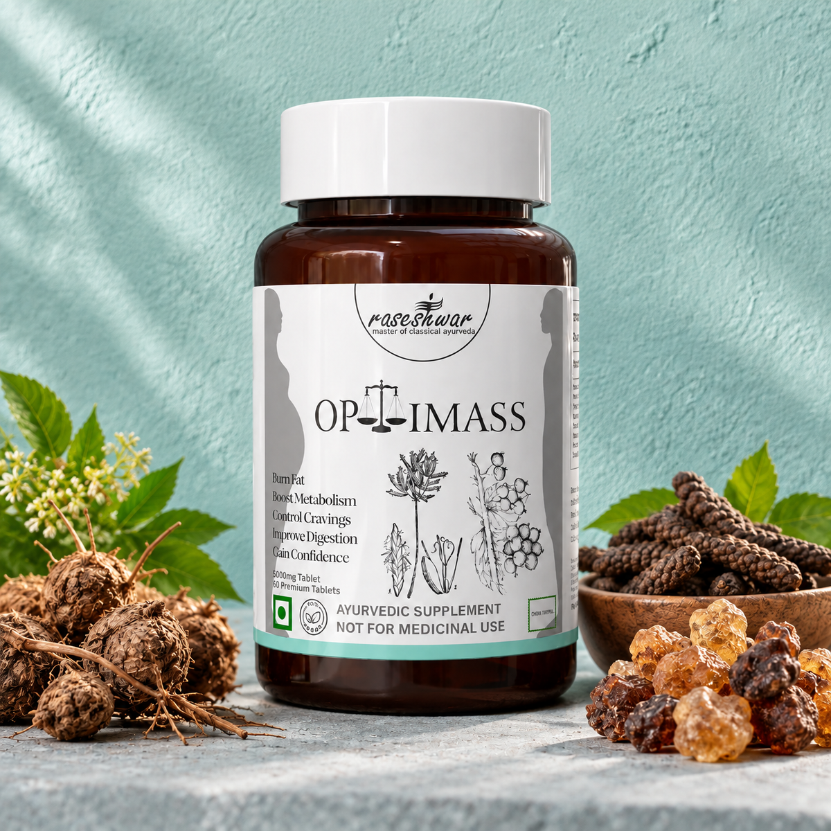 Optimass – Ayurvedic Weight-Loss & Fat-Burn Formula