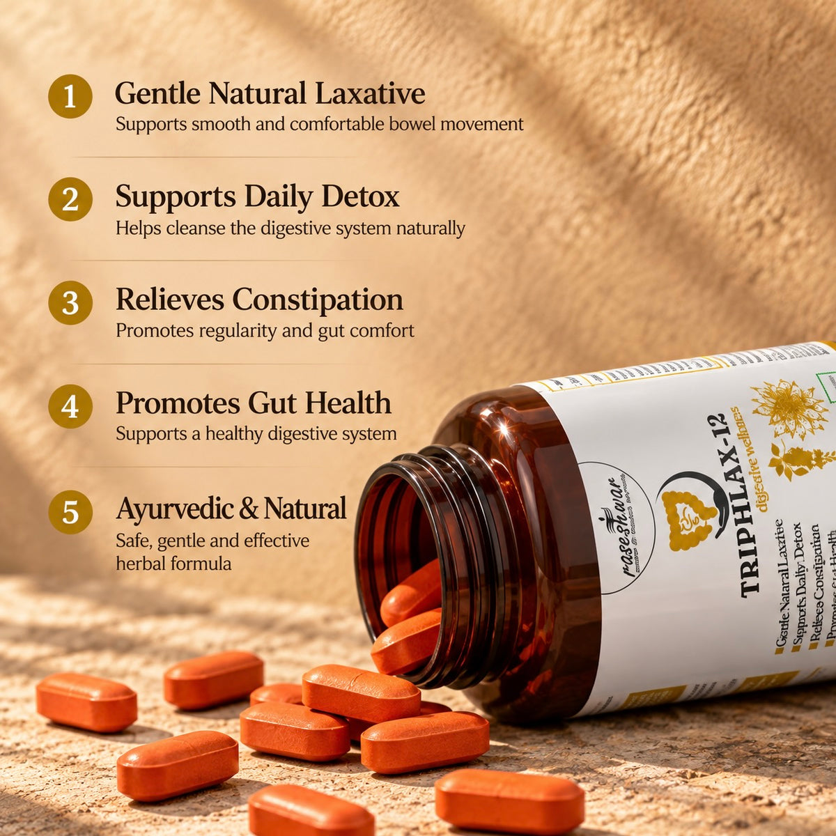 TRIPHLAX-12 – Natural Ayurvedic Laxative