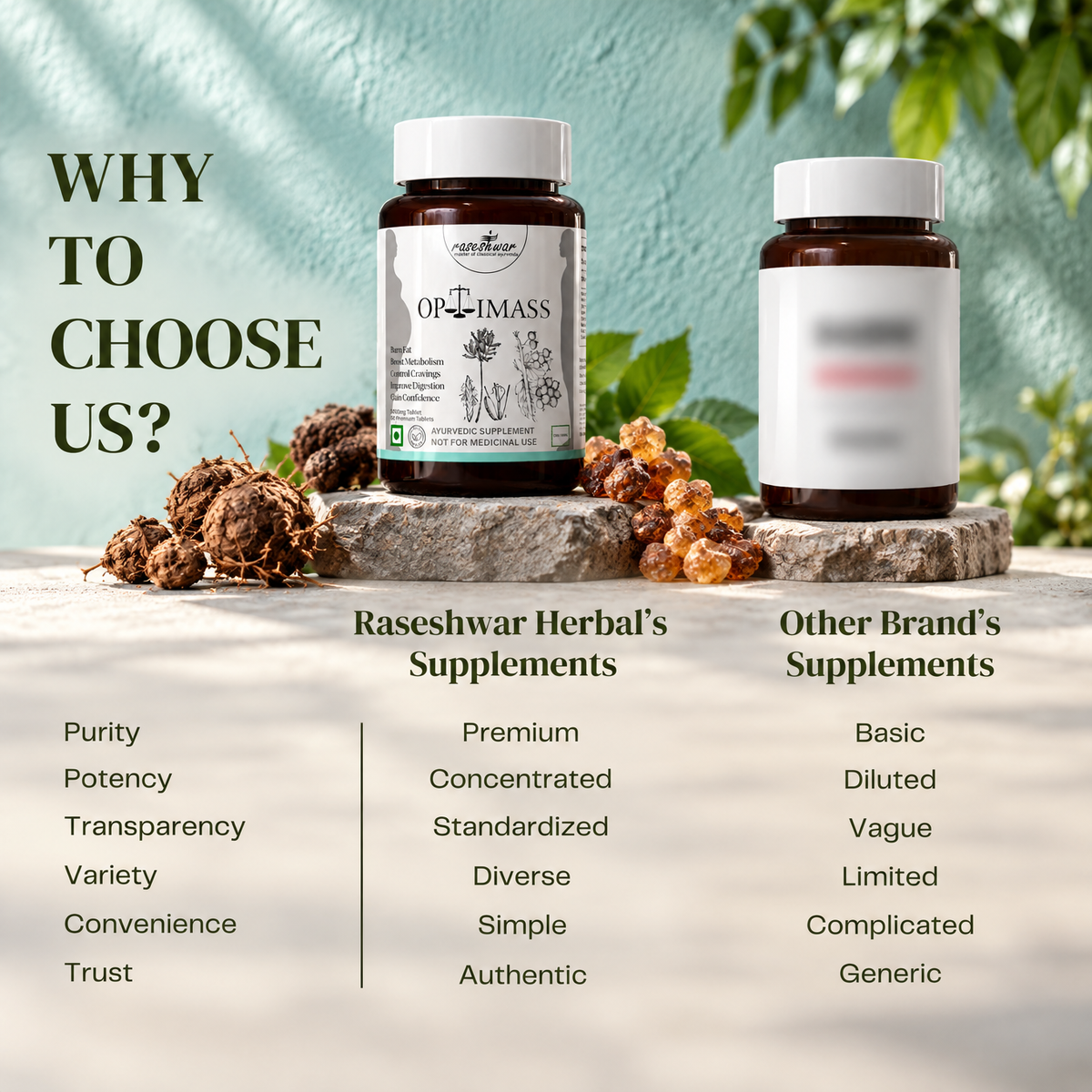 Optimass – Ayurvedic Weight-Loss & Fat-Burn Formula