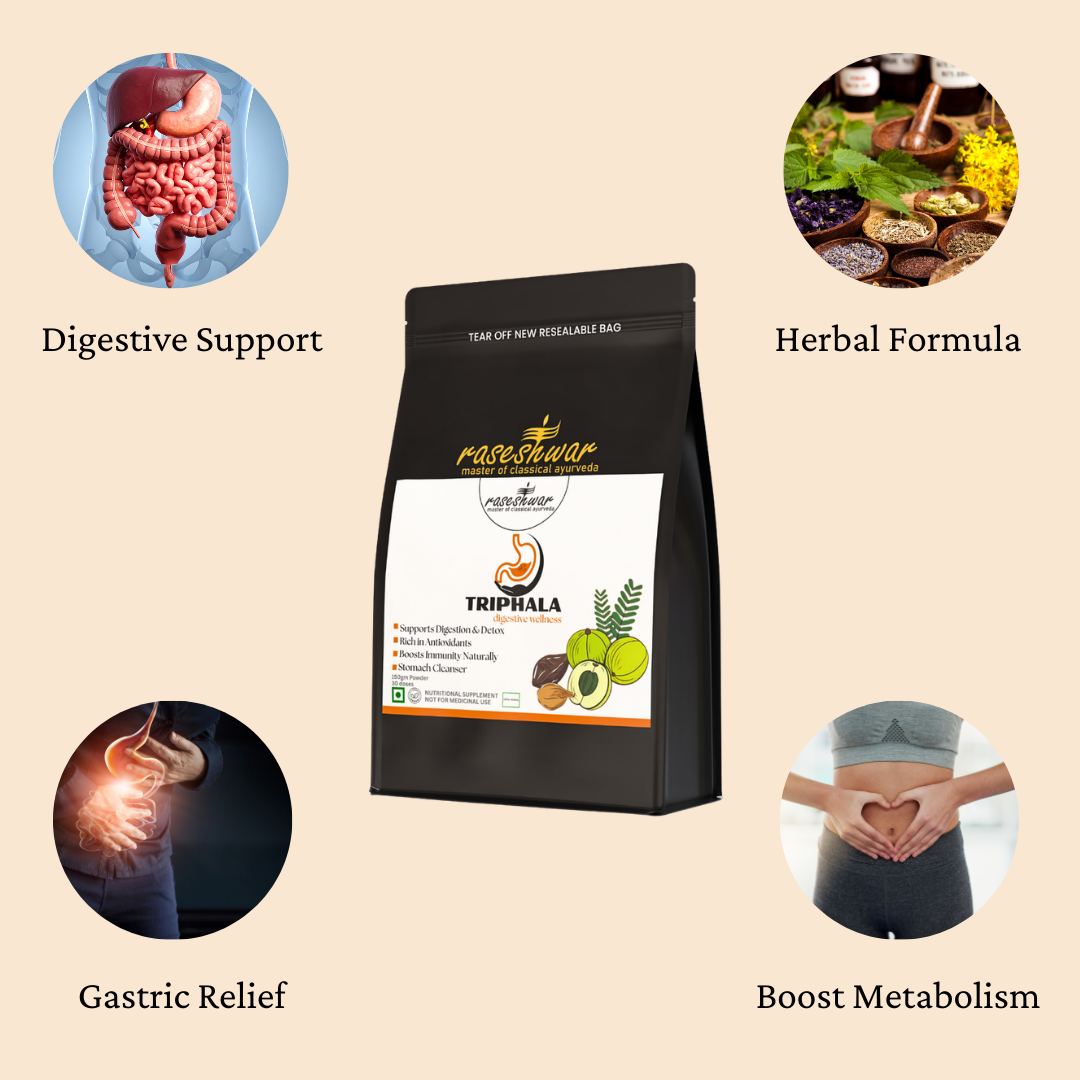 Triphala Powder — Ayurvedic Colon Toxins Remover
